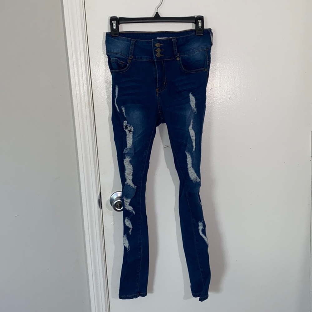 Between Us Ripped Jeans